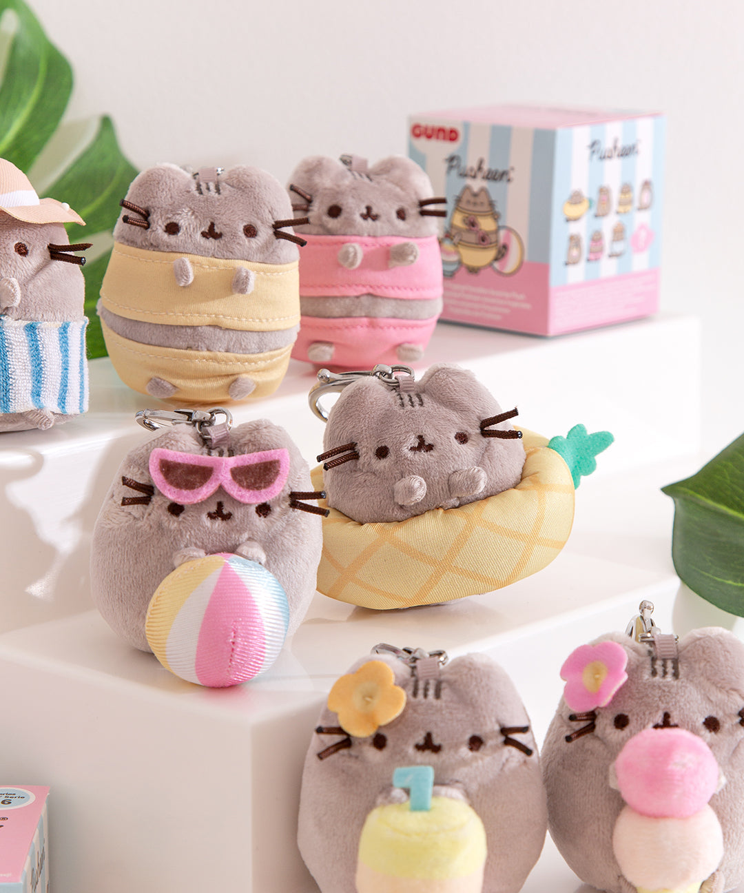 Pusheen Tropical Vacation Surprise Plush