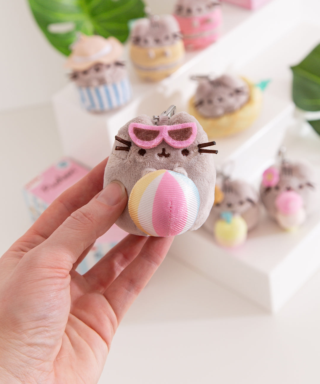Pusheen Tropical Vacation Surprise Plush