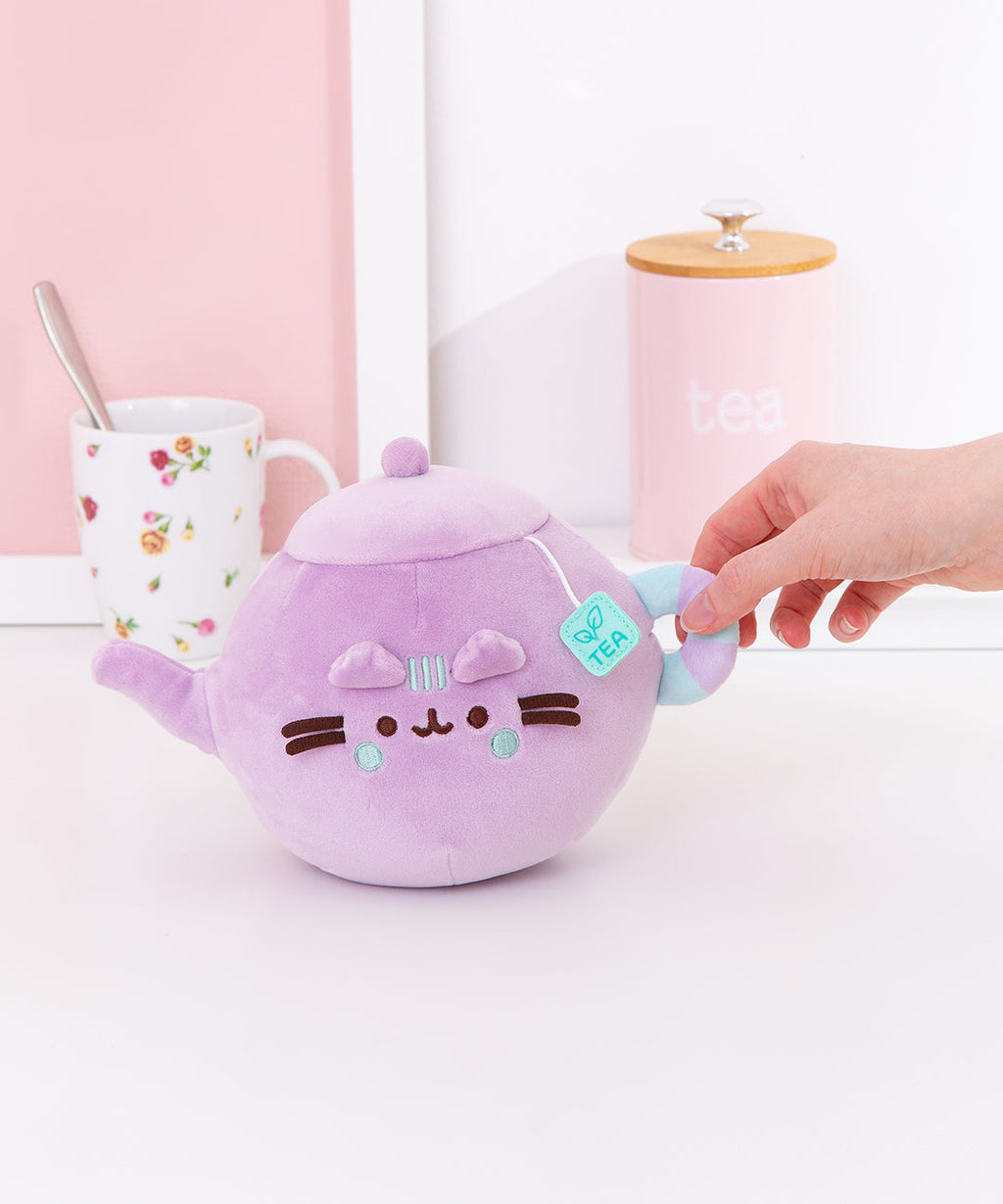 Pusheen's Kitchen Teapot Squisheen Plush